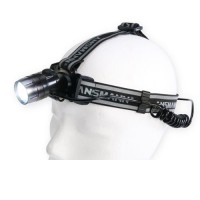 High quality, splash-proof head lamp, with 3-watt LED...