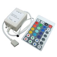 RGB LED controller met afstandsbediening 12V