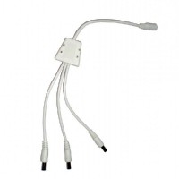 Splitter 12V Hohlbuchse auf 3er Hohlstecker 5,5/2,1mm