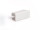 Profile trim for aluminum profile 040, KLUS GIZA End cap 24007, closed, plastic, color options: black, white or gray