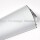 Aluminium Profil 019, KLUS WERKIN KPL. 18025ANODA, eloxiert, ideal für LED Streifen, 3m