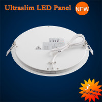 Paneles LED Ultra-slim circular para empotrar 223,2 mm 15W 1040 lumen blanco cálido blanco