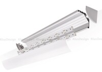 Aluminium Profil 016, KLUS KOPRO schwarz eloxier...