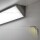 Aluminum profile, anodised, ideal for LED strips, 1 meter