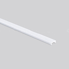 Abdeckung für Aluminium Profile 030  Milchig, 3m