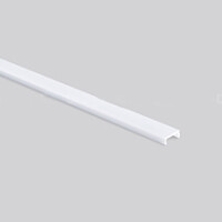 Abdeckung für Aluminium Profile 030  Milchig, 3m