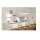 Ultraslim LED panel, assembly mounting, undersurface mounting and pendant light / 62cmx62cm, 42W, neutral white 4000-4200K, housing in silver, dimmable