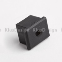 Profilblende für Aluminium Profil 001, KLUS PDS4 Schwarz...