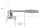 Befestigungssatz für Aluminium Profile 001, 002, 007, 008, KLUS Befestigung Set M5 42302