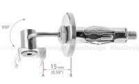 Befestigungssatz für Aluminium Profile 001, 002,...