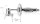 Befestigungssatz für Aluminium Profile 001, 002, 007, 008, KLUS Befestigung Set M3 42303