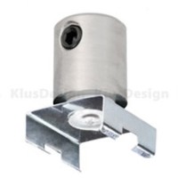 Abhängungskopf mit Befestigungsklammer für Aluminium Profil 005, KLUS DP-45-MOC Abhängung 00652
