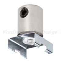 Abhängungskopf mit Kabelschacht und Befestigungsklammer für Aluminium Profil 005, KLUS DP-45-MOC-ZO Abhängung 00653