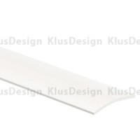 Abdeckung für Aluminium Profile 012, 014, 015, 020, KLUS T 17004, soft satiniert, 1m