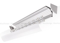 Aluminium Profil 016, KLUS KOPRO B6367ANODA, Winkelleuchte, eloxiert, ideal für LED Streifen, 2 Meter