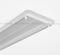 Montageprofil / Montageleiste für Aluminium Profil 017, KLUS TETRA-78 Befestigungsprofil W4508ANODA, 2m