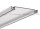Montageprofil / Montageleiste für Aluminium Profil 017, KLUS TETRA-78 Befestigungsprofil W4508ANODA, 2m