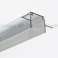 Montageprofil / Montageleiste für Aluminium Profile 028, 029, 040, KLUS TEKNIK B5555NA, 2m