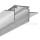 Montageprofil / Montageleiste für Aluminium Profile 028, 029, 040, KLUS TEKUS-V1 B6638V1NA, 1m