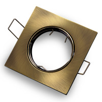 Mounting frame / mounting ring downlight, square, cast...