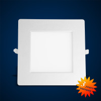 LED Panel Ultra Flat Square for installing 223x223mm,...