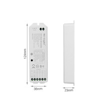 Mi-Light / 5 in 1 smart LED Strip controller/ single white, CCT-dual white, RGB, RGBW, RGB + CCT/ DC12V/24V / LS2