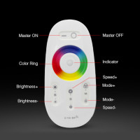 Mi-Light / Touch  RGB LED Strip Controller with remote controller/ 16 million colors, Brightness adjustable  / Wireless Light Control