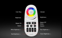 Mi-Light / Manual&Auto Adjustable RGBW Strip Controller/ für RGB+W-WW  Strips / automatische Signalübertragung / automatische Gruppen Synchronisation  / Wireless Light Control / Kabellose Lichtsteuerung