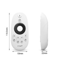 Mi-Light / 2.4GHz 4 Zone RF Rotating Wheel Remote Control /  Wireless Controler / suitable for: CCT / 4-zone individually control, dimmable and color temperature / FUT006