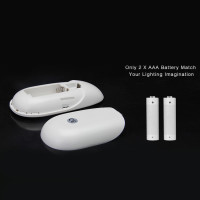 MIBoxer/  2.4GHz 4 Zone RF Rotating Wheel Remote Control / Wireless Controller / Fernbedienung für CCT Leuchtmittel,  Lichttemparatur,  Dimmen / FUT006