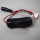Schalter für einfarbige Strips  / Lötfreie Steckverbinder/ 12V / 2 Polig, für 8mm breite Strips 2835 SMD  / Verbindung mit 26,5cm Kabel / Klinkenstecker 5.5x2.1mm / schwarz