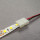 Switch / monochrome Strips Switches / Solderless Connectors / 12V / 2 Pin, for 8mm wide Sstrips 2835 SMD / Connection with 26.5cm Cable / Jack plug: 5.5x2.1mm/  Black
