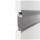 Aluminium Profil 033, KLUS OBIT - W4826ANODA, eloxiert, ideal für max.10 mm breite LED Streifen, geeignet für die Einbaumontage, 1 Meter