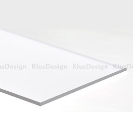 Cover for aluminum profiles 043, KLUS SZER 17082, transparent 1m