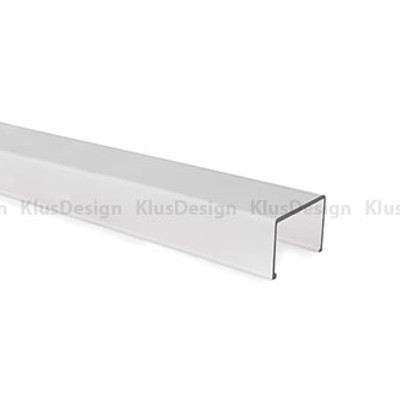 Cover for the aluminum profile KIDES DUO KPL. 048, KIDES DUO cover 17131, satin, 1m
