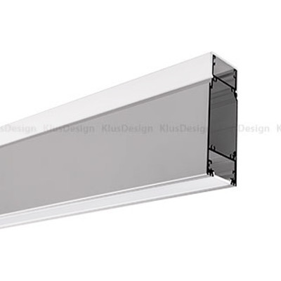 Aluminum profile KIDES DUO KPL. - 18032ANODA, suitable for outdoor use, space for power supplies 2 meter