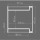 Aluminum profile IDOL KPL. 18014ANODA, space for power supplies, anodized, easy installation, lighting up and down, 1 meter