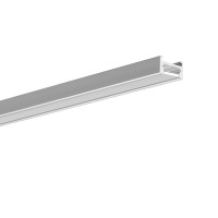 Aluminium Profil MICRO-H - 061, C0599ANODA, einfache und nicht sichtbare Montage, ideal für LED-Strips,  1 Meter