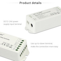 MIBoxer / RGB+CCT Smart LED Control Systemr/ LED Strip Controller mit Fernbedienung / Einstellungsoptionen: 16 Millionen Farben, Sättigung, Helligkeit und Farbtemperatur, Timer-Funktion / Wireless Light Control / Kabellose Lichtsteuerung / FUT045A