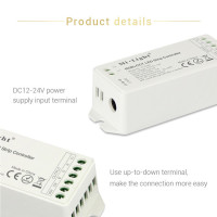 MIBoxer/ RGB LED Strip Controller / Einstellungsoptionen: 16 Millionen Farben, Sättigung, Helligkeit / Wireless Light Control / Kabellose Lichtsteuerung / FUT043