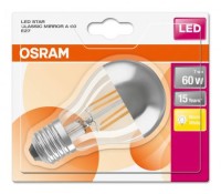 650 Lumen Osram LED STAR A51 E27 LED Kopfspiegellampe 7W 2700K wie 51W