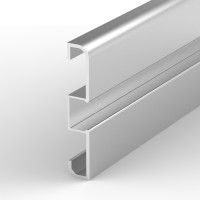 Aluminium Profil P15-1,  ideal für LED-Strips,...