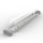 Set - Aluminium Profil P4-1, ideal für LED-Strips, Silber eloxiert, Profil  + Abdeckung + Endkappen, 2 Meter