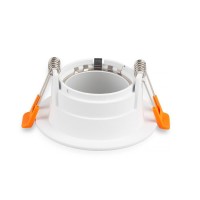 Deckeneinbaurahmen weiß Ø 70mm