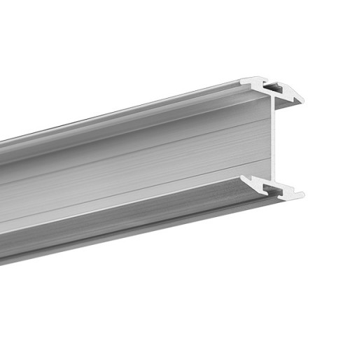 Aluminium Profil 065, KLUS GIZA-DUO-LL, C2162, ideal für LED Streifen, 2 Meter