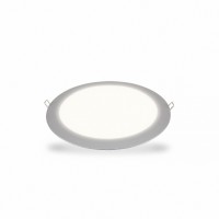 LED recessed panel around dimmable cool white 1440lm 19W (S) Ø 250mm, PAN3535WC2232626080120DM01