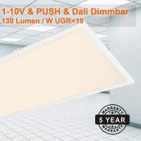 LED panel insert 1195x295 40W (W) 830 Warm White UGR19 1-10V & Dali, PANUGR1195295W340W10DIM04