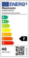 LED Einlegepanel 595x295 40W (W) 840 Neutralweiß dimmbar, PAN6030W438W10DIM01