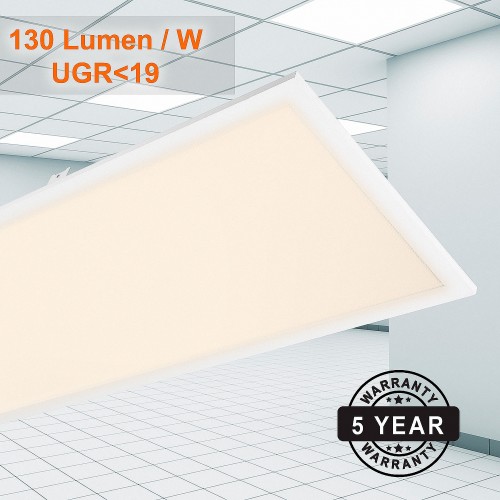 LED panel insert 1195x295 38W (W) 830 Warm White UGR19, PANUGR1195295W338W10