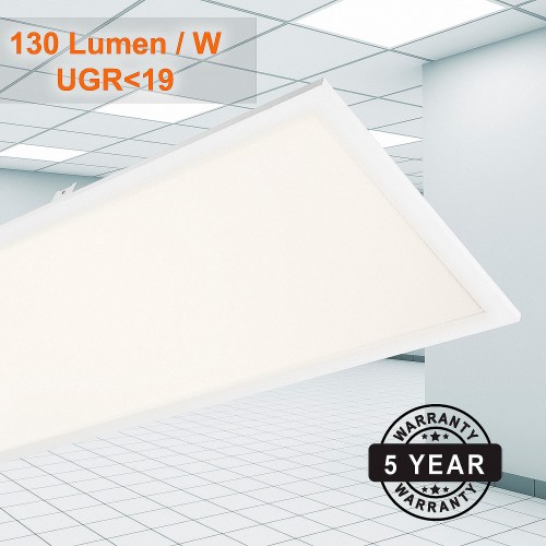 LED panel insert 1195x295 38W (W) 840 Neutral White UGR19, PANUGR1195295W438W10